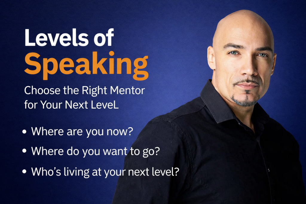 Levels of Speaking_ Choose your mentor